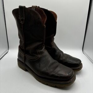 Ariat Rambler‎ Recon Bomber Boots Men's 11.5 D Western Leather Cowboy 10008638